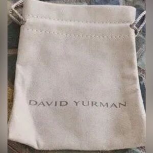 David Yurman Medium Suede Jewelry Pouch NWT